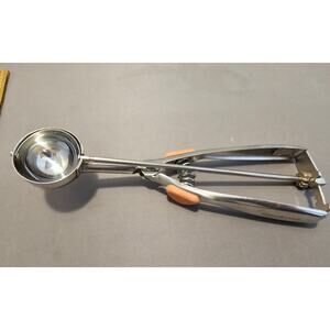 Vintage Nordic Ware 50 - 1-1/2" Ice Cream/Cookie Scoop - Red/Silver Handle